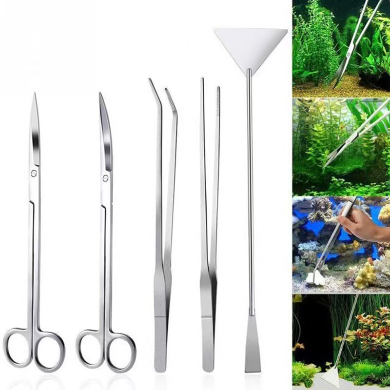 Planted Aquarium Tool Kit - Kit de herramientas profesionales para mantenimiento