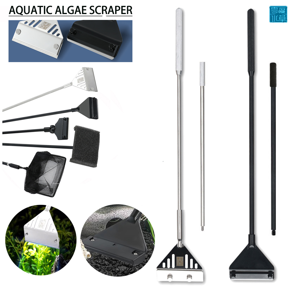 Planted Aquarium Tool Kit - Cuchilla raspadora de algas de acero
