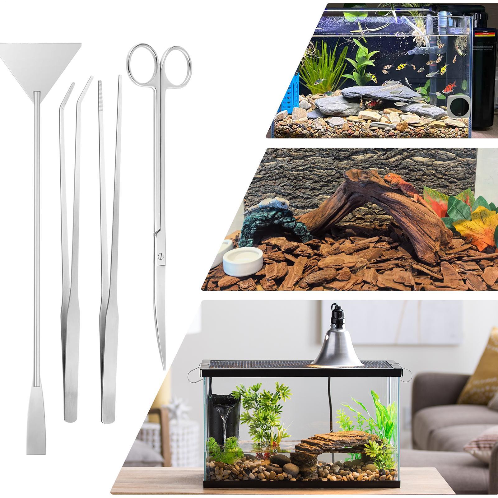 Planted Aquarium Tool Kit - Kit de herramientas para acuario, juego
