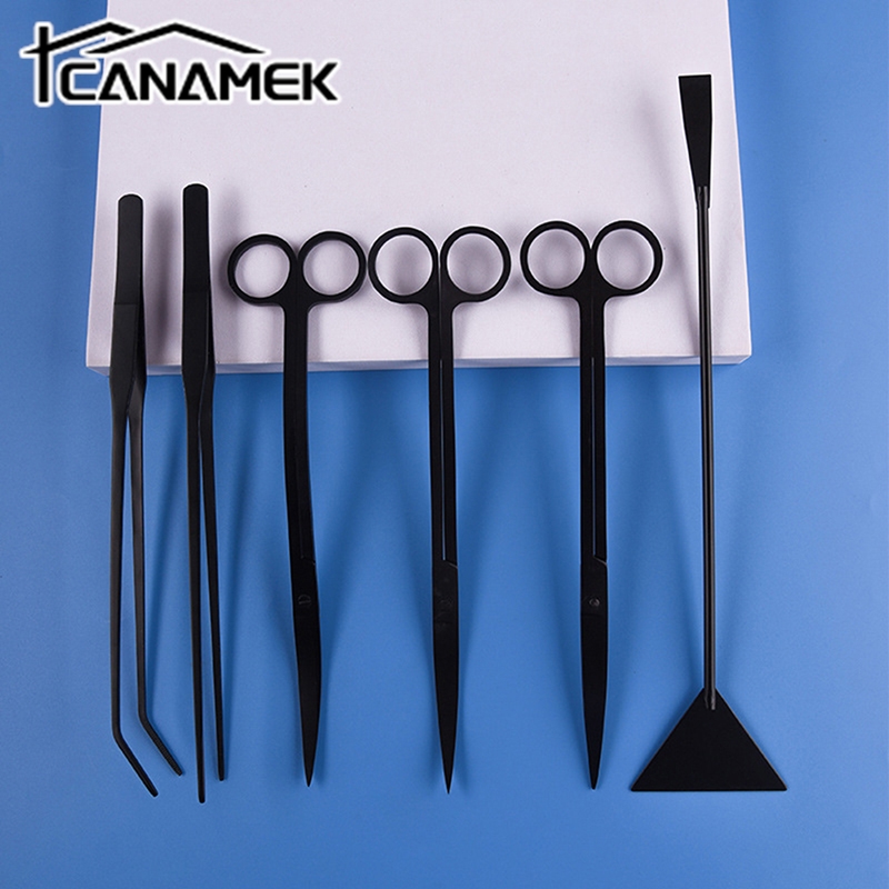 Planted Aquarium Tool Kit - Juego de Herramientas de acero inoxidable