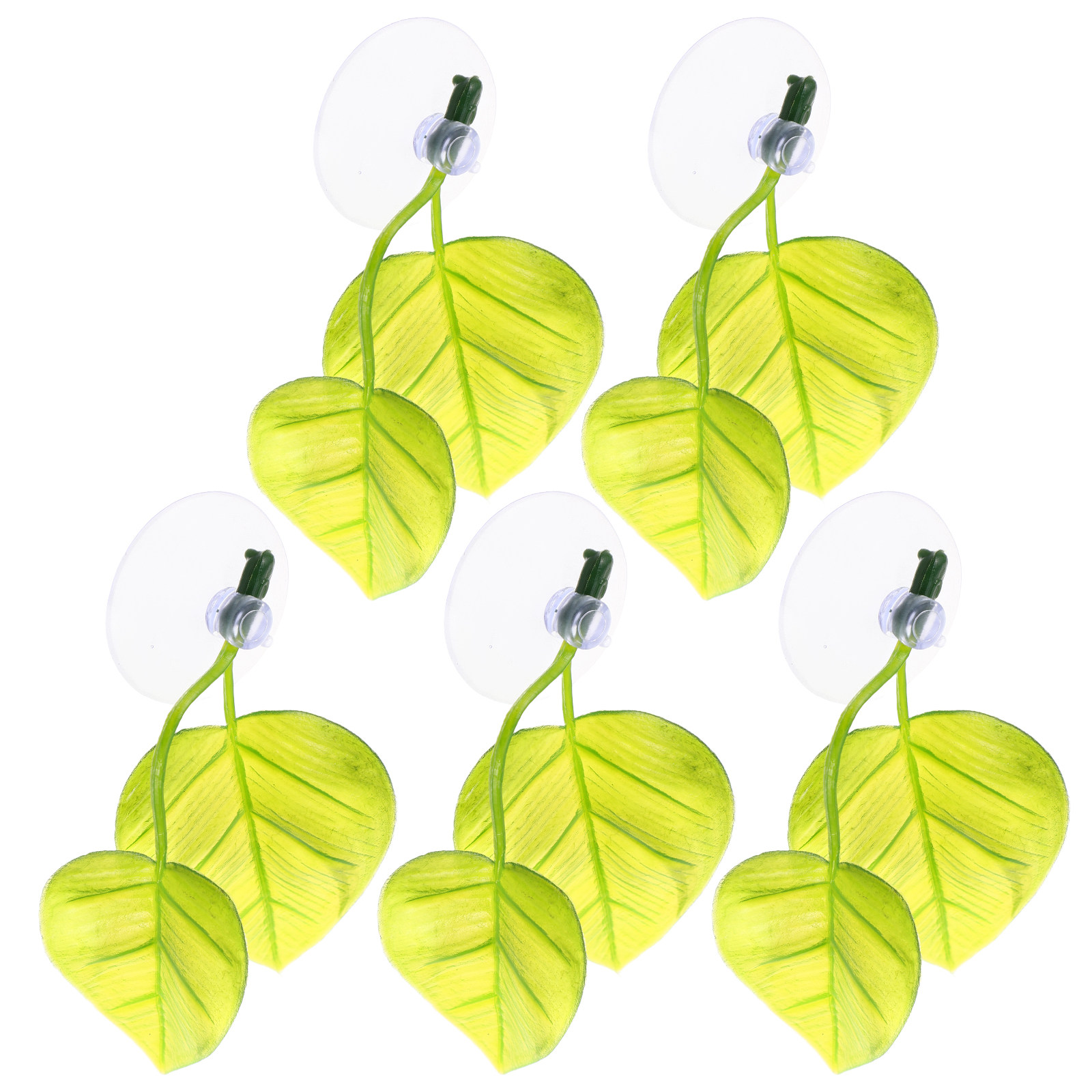5 piezas de hojas artificiales - Planted Aquarium For Betta reseña y precio