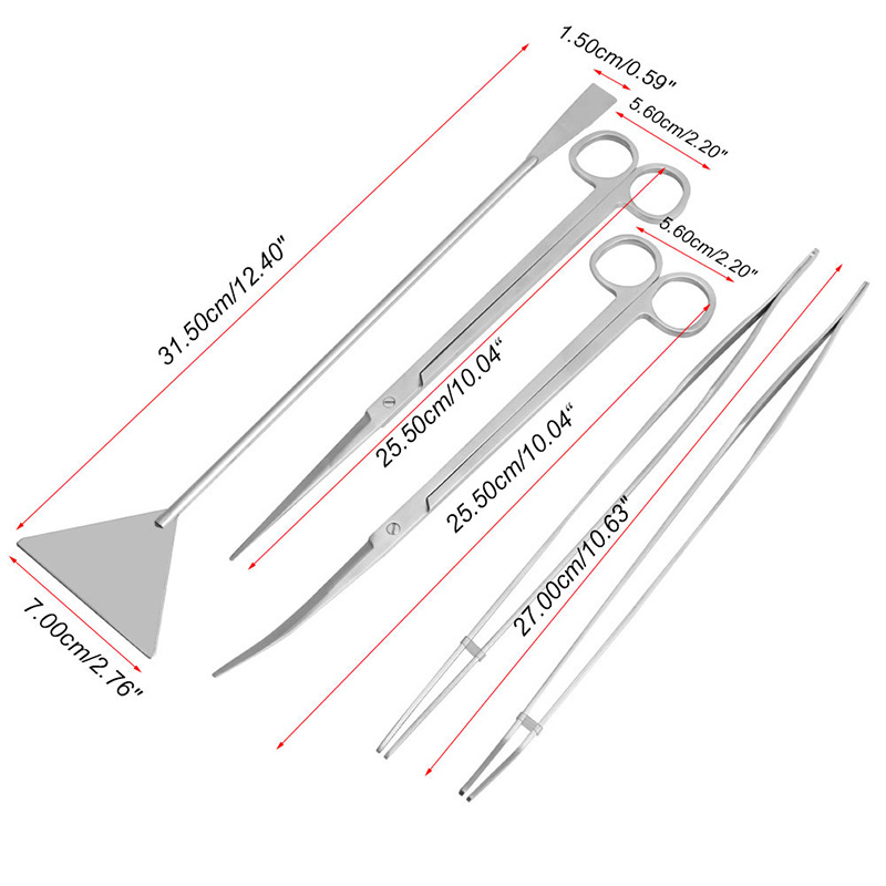 Kit de herramientas profesiona - Planted Aquarium Tool Kit reseña y precio