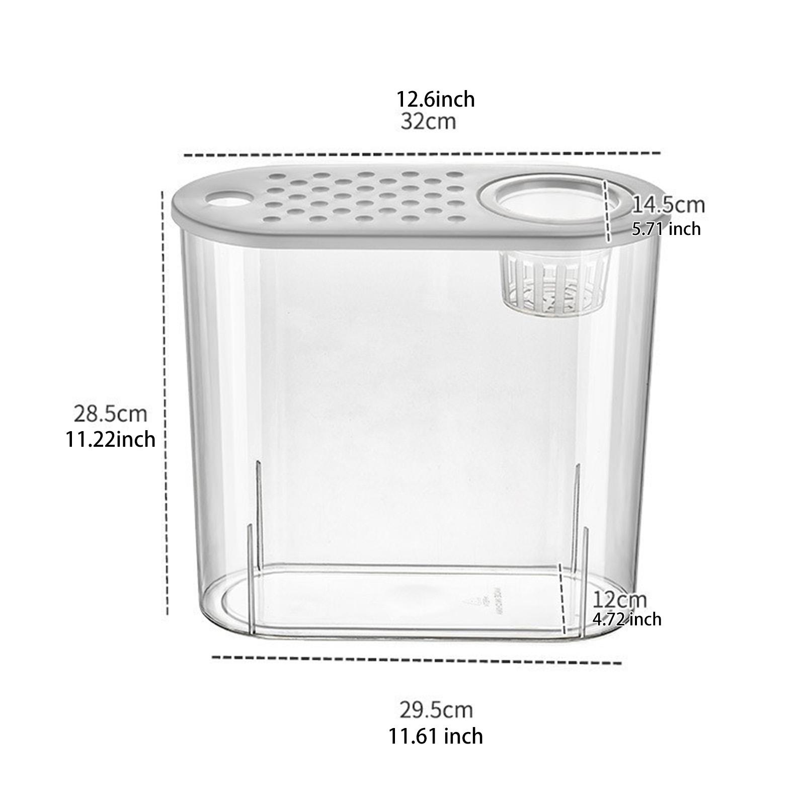 Pecera de Escritorio para Ofic - Planted Aquarium Bowl reseña y precio