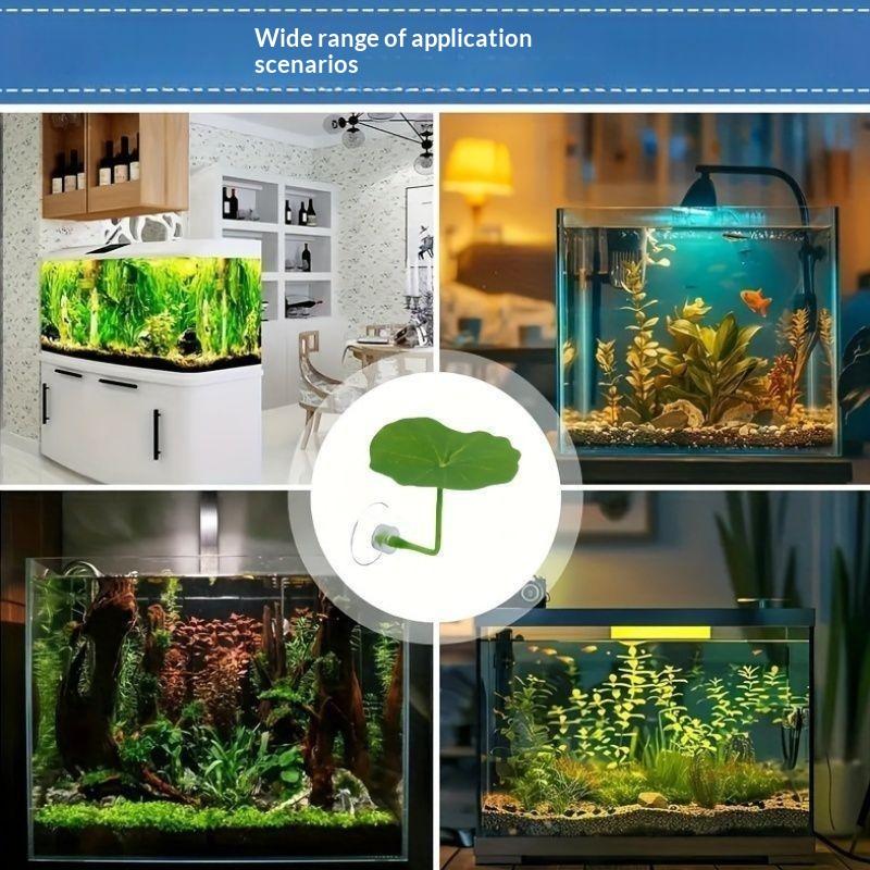 3/5/10 Piezas de Hojas de Loto - Planted Aquarium For Betta reseña y precio