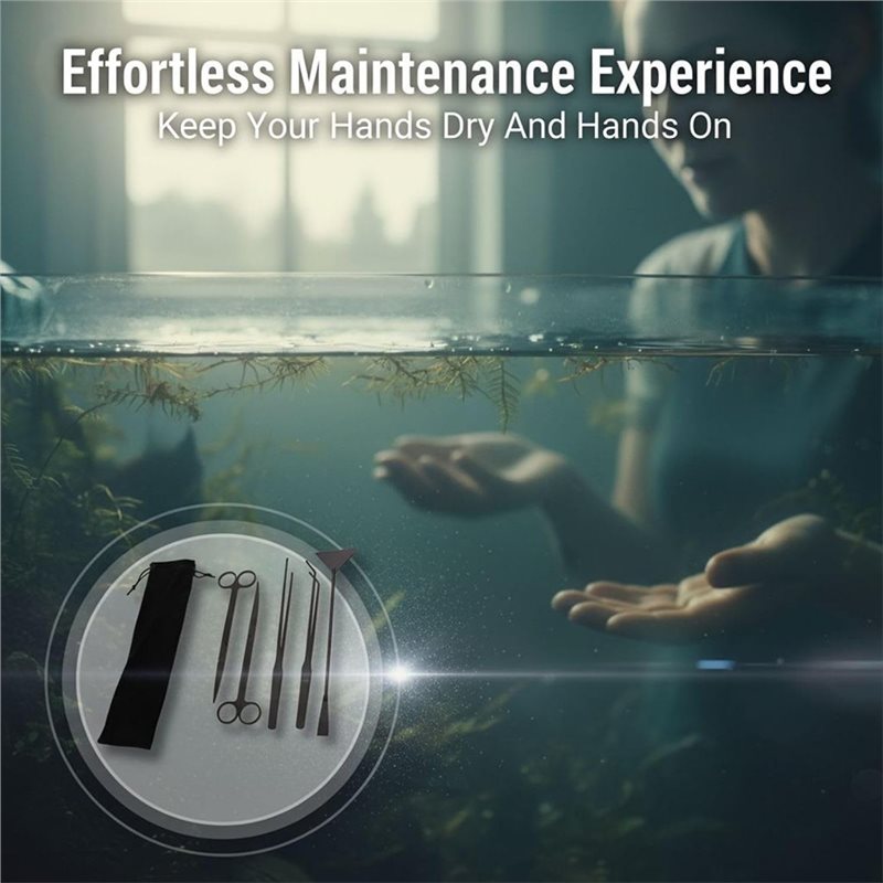 Juego de Herramientas para Acu - Planted Aquarium Tool Kit reseña y precio