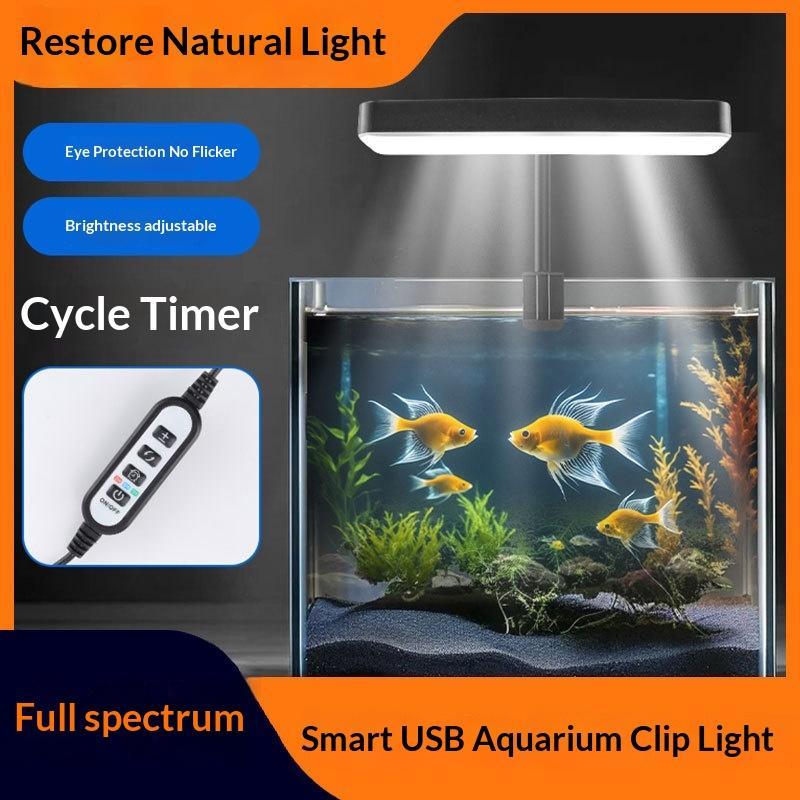 Luz LED de espectro completo p - Aquarium Plant reseña y precio